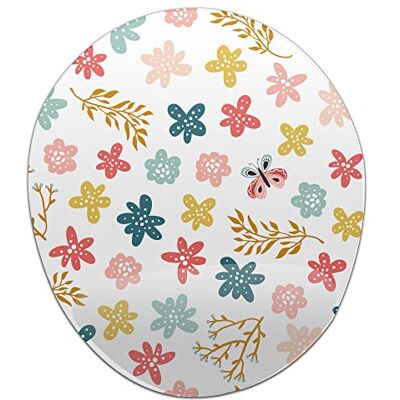 Bonamaison , Ergonomische muismat met polssteun, digitaal bedrukte muismat tegen schede problemen, antislip onderkant, voor kantoor en thuis, afmetingen: 20 x 23 cm Bonamaison , Ergonomische muismat met polssteun, digitaal bedrukte muismat tegen schede problemen, antislip onderkant, voor kantoor en thuis, afmetingen: 20 x 23 cm