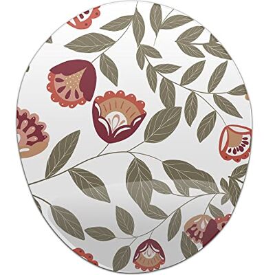 Bonamaison , Ergonomische muismat met polssteun, digitale bedrukte muismat anti-speekselproblemen, antislip onderkant, voor kantoor en thuis, afmetingen: 20x23 cm Bonamaison , Ergonomische muismat met polssteun, digitale bedrukte muismat anti-speekselproblemen, antislip onderkant, voor kantoor en thuis, afmetingen: 20x23 cm