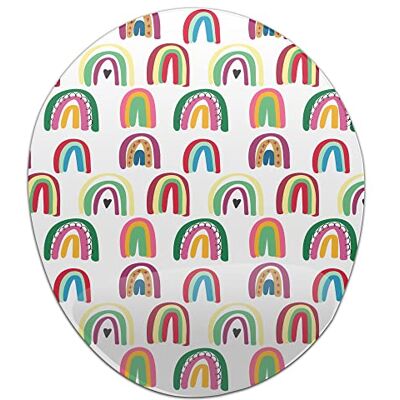 Bonamaison , Ergonomische muismat met polssteun, digitale bedrukte muismat anti-speekselproblemen, antislip onderkant, voor kantoor en thuis, afmetingen: 20x23 cm Bonamaison , Ergonomische muismat met polssteun, digitale bedrukte muismat anti-speekselproblemen, antislip onderkant, voor kantoor en thuis, afmetingen: 20x23 cm