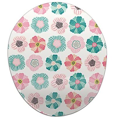 Bonamaison , Ergonomische muismat met polssteun, digitaal bedrukte muismat tegen schede problemen, antislip onderkant, voor kantoor en thuis, afmetingen: 20 x 23 cm Bonamaison , Ergonomische muismat met polssteun, digitaal bedrukte muismat tegen schede problemen, antislip onderkant, voor kantoor en thuis, afmetingen: 20 x 23 cm