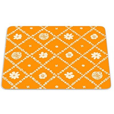 Bonamaison , Rechthoek digitaal bedrukte muismat, antislip onderkant, voor kantoor en thuis, afmetingen: 22x18 cm Bonamaison , Rechthoek digitaal bedrukte muismat, antislip onderkant, voor kantoor en thuis, afmetingen: 22x18 cm