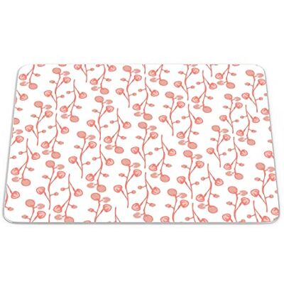 Bonamaison , Rechthoek digitaal bedrukte muismat, antislip onderkant, voor kantoor en thuis, afmetingen: 22x18 cm Bonamaison , Rechthoek digitaal bedrukte muismat, antislip onderkant, voor kantoor en thuis, afmetingen: 22x18 cm