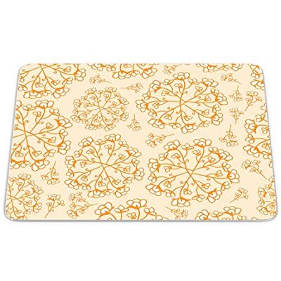 Bonamaison , Rechthoek digitaal bedrukte muismat, antislip onderkant, voor kantoor en thuis, afmetingen: 22x18 cm Bonamaison , Rechthoek digitaal bedrukte muismat, antislip onderkant, voor kantoor en thuis, afmetingen: 22x18 cm