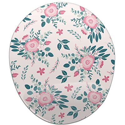 Bonamaison , Ergonomische muismat met polssteun, digitaal bedrukte muismat tegen schede problemen, antislip onderkant, voor kantoor en thuis, afmetingen: 20 x 23 cm Bonamaison , Ergonomische muismat met polssteun, digitaal bedrukte muismat tegen schede problemen, antislip onderkant, voor kantoor en thuis, afmetingen: 20 x 23 cm