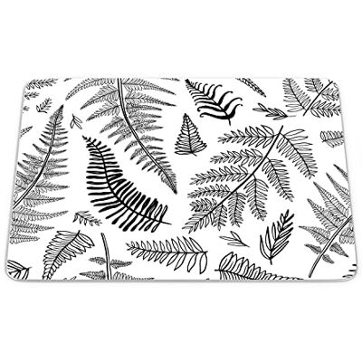 Bonamaison , Rechthoek digitaal bedrukte muismat, antislip onderkant, voor kantoor en thuis, afmetingen: 22x18 cm Bonamaison , Rechthoek digitaal bedrukte muismat, antislip onderkant, voor kantoor en thuis, afmetingen: 22x18 cm