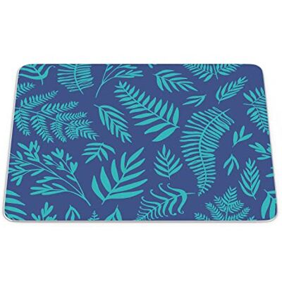 Bonamaison , Rechthoek digitaal bedrukte muismat, antislip onderkant, voor kantoor en thuis, afmetingen: 22x18 cm Bonamaison , Rechthoek digitaal bedrukte muismat, antislip onderkant, voor kantoor en thuis, afmetingen: 22x18 cm