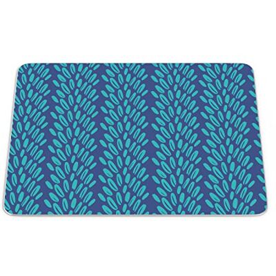 Bonamaison , Rechthoek digitaal bedrukte muismat, antislip onderkant, voor kantoor en thuis, afmetingen: 22x18 cm Bonamaison , Rechthoek digitaal bedrukte muismat, antislip onderkant, voor kantoor en thuis, afmetingen: 22x18 cm