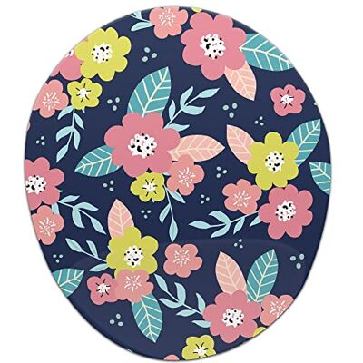 Bonamaison , Ergonomische muismat met polssteun, digitaal bedrukte muismat tegen schede problemen, antislip onderkant, voor kantoor en thuis, afmetingen: 20 x 23 cm Bonamaison , Ergonomische muismat met polssteun, digitaal bedrukte muismat tegen schede problemen, antislip onderkant, voor kantoor en thuis, afmetingen: 20 x 23 cm