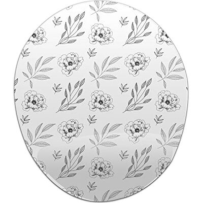 Bonamaison , Ergonomische muismat met polssteun, digitaal bedrukte muismat tegen schede problemen, antislip onderkant, voor kantoor en thuis, afmetingen: 20 x 23 cm Bonamaison , Ergonomische muismat met polssteun, digitaal bedrukte muismat tegen schede problemen, antislip onderkant, voor kantoor en thuis, afmetingen: 20 x 23 cm