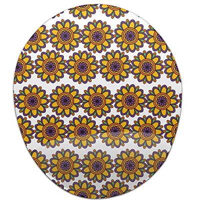 Bonamaison , Ergonomische muismat met polssteun, digitaal bedrukte muismat tegen schede problemen, antislip onderkant, voor kantoor en thuis, afmetingen: 20 x 23 cm Bonamaison , Ergonomische muismat met polssteun, digitaal bedrukte muismat tegen schede problemen, antislip onderkant, voor kantoor en thuis, afmetingen: 20 x 23 cm