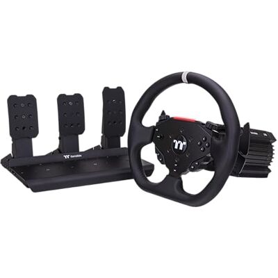 Thermaltake G15 Direct Drive Racing Wheel 15Nm Servo‑Motor Pedal Bundle Quick‑Release Sim‑Racing Lenkrad für PC Thermaltake G15 Direct Drive Racing Wheel 15Nm Servo‑Motor Pedal Bundle Quick‑Release Sim‑Racing Lenkrad für PC