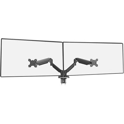 Mars Gaming MARM-PRO2, Dual Monitorsteun met Dubbele Gasveer tot 27”, 360° Draaibare en in Hoogte Verstelbare Beweging, Compatibel met VESA 75x75 en 100x100, Zwart Mars Gaming MARM-PRO2, Dual Monitorsteun met Dubbele Gasveer tot 27”, 360° Draaibare en in Hoogte Verstelbare Beweging, Compatibel met VESA 75x75 en 100x100, Zwart