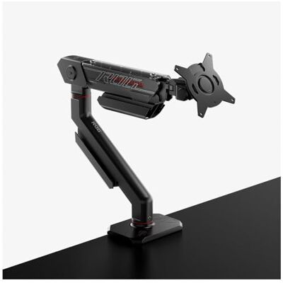 Asus ROG Ergo Monitorarm (monitorhouder, kabelmanagementkanalen, voor monitoren tot 39 inch, tot 11,5 kg gewicht, compatibel met VESA-beugel van 100 x 100 mm) Asus ROG Ergo Monitorarm (monitorhouder, kabelmanagementkanalen, voor monitoren tot 39 inch, tot 11,5 kg gewicht, compatibel met VESA-beugel van 100 x 100 mm)