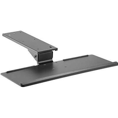 RICOO PC-toetsenbordlade Tilt CZ0300 Swivel Onder Bureau Lade Ergonomische Plank met Schuiflopers Verstelbare Computer Toetsenbord Mount Zwart RICOO PC-toetsenbordlade Tilt CZ0300 Swivel Onder Bureau Lade Ergonomische Plank met Schuiflopers Verstelbare Computer Toetsenbord Mount Zwart