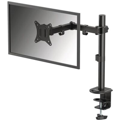 Fellowes Dagelijkse verstelbare arm voor één monitor ondersteunt schermen tot 32" met een gewicht van 9 kg, kantelen, draaien, draaien, VESA 75/100, klem- of doorvoerbevestiging, kabelbeheer Fellowes Dagelijkse verstelbare arm voor één monitor ondersteunt schermen tot 32" met een gewicht van 9 kg, kantelen, draaien, draaien, VESA 75/100, klem- of doorvoerbevestiging, kabelbeheer