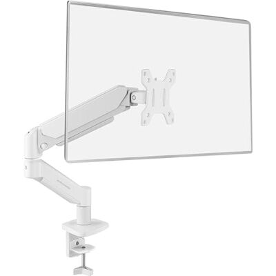 Mars Gaming MARM-PRO1, Monitorsteun met Gasveer voor Schermen tot 32”, 360° Draaibare en in Hoogte Verstelbare Beweging, Compatibel met VESA 75x75 en 100x100, Wit Mars Gaming MARM-PRO1, Monitorsteun met Gasveer voor Schermen tot 32”, 360° Draaibare en in Hoogte Verstelbare Beweging, Compatibel met VESA 75x75 en 100x100, Wit