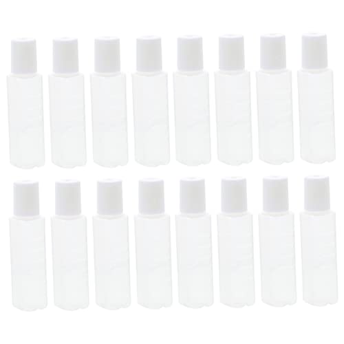 HOMSFOU Druppelflesje 25 Stuks fles met zorgoplossing plastic flessen mini-vloeistoffles draagbare lege fles mini lege fles vloeibare fles Brilmontuur zorg oplossing reizen make-up lenzen