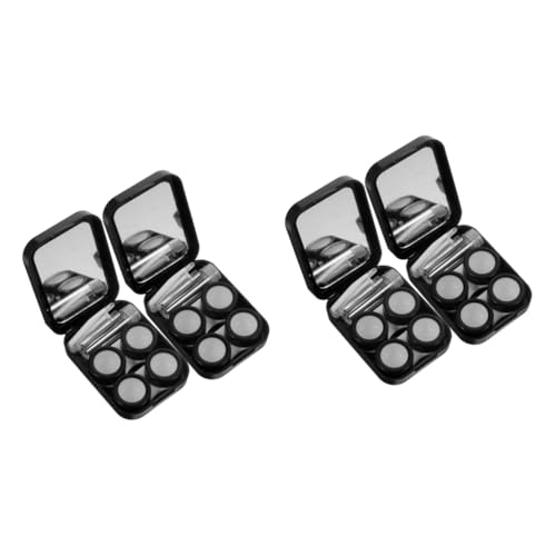 Healvian 4 Sets Kleur Organisator Van Opbergdoos Voor Lenzen Houder Voor Make-uplenzen Houder Voor Mevrouw Lens Plastic Make-up Lenzen