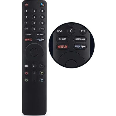 LEYF Vervangende afstandsbediening voor Xiaomi Mi Stick compatibel met Xiaomi MI TV 4S 4A, XMRM- 010 L55MS-5A/L65M5-5ASP L32M5-5ASP L43M5-5ASP L55M5-5ASP L65M5-5ASP L65M5-5SIN, Bluetooth en LEYF Vervangende afstandsbediening voor Xiaomi Mi Stick compatibel met Xiaomi MI TV 4S 4A, XMRM- 010 L55MS-5A/L65M5-5ASP L32M5-5ASP L43M5-5ASP L55M5-5ASP L65M5-5ASP L65M5-5SIN, Bluetooth en