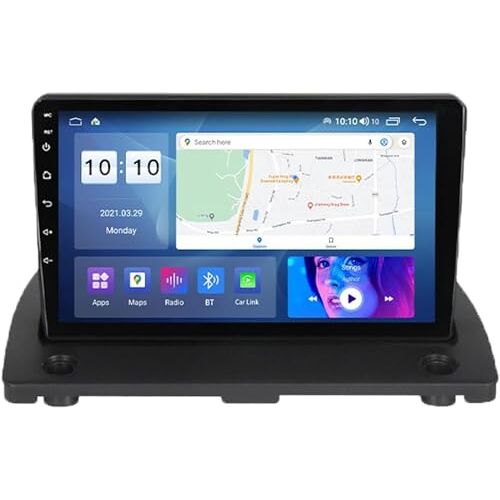 OmurgA GPS-Navigatie Android 12 Autoradio-Ontvanger Ontvanger Voor V-Olvo XC90 2002-2014, 9 Inch Touchscreen Digitale Media-Ontvangers Met Bluetooth Carplay 4G AM SWC 5G Wifi FM M500S 8 core 4+64GB