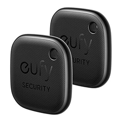 eufy Security SmartTrack Link-sleutelzoeker (zwart, 2-pack), compatibel met Apple Find My (iOS), Key Finder, Bluetooth-tracker voor oortelefoons en bagage, telefoonzoeker, waterdicht eufy Security SmartTrack Link-sleutelzoeker (zwart, 2-pack), compatibel met Apple Find My (iOS), Key Finder, Bluetooth-tracker voor oortelefoons en bagage, telefoonzoeker, waterdicht