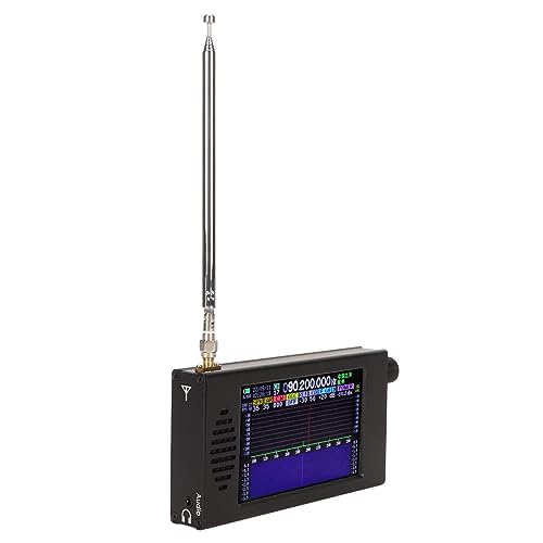 KAKAKE SDR-ontvanger ZIF-ontvanger Ultra Low Noise Kortegolfradio-ontvanger 100 KHz Tot 149 MHz 800x480 Resolutie voor Reizen