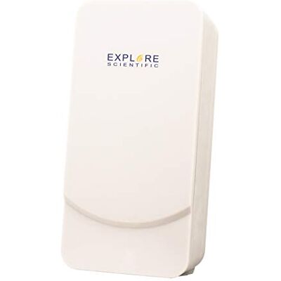 Explore Scientific ST1002 draadloze temperatuursensor, wandhouder of bureauhouder, compatibel met RPW3008, wit Explore Scientific ST1002 draadloze temperatuursensor, wandhouder of bureauhouder, compatibel met RPW3008, wit