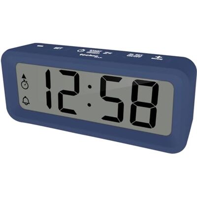 techno line Technoline WT175 Mini-wekker/reiswekker met temperatuur en luchtvochtigheid, datum, timer, countdown, weekendalarm of 7 dagen alarm, magnetische behuizing, blauw techno line Technoline WT175 Mini-wekker/reiswekker met temperatuur en luchtvochtigheid, datum, timer, countdown, weekendalarm of 7 dagen alarm, magnetische behuizing, blauw