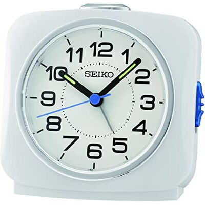 Seiko Clock wekker analoog wit QHE194W Seiko Clock wekker analoog wit QHE194W