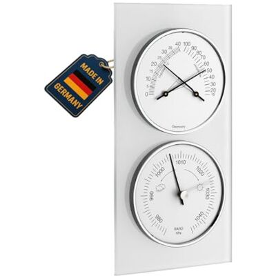 TFA - 20.3022 - Glas - Wit - Analoge weersstation TFA - 20.3022 - Glas - Wit - Analoge weersstation