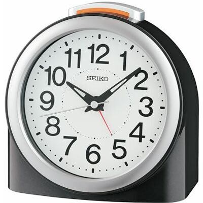 Seiko clock wekker zwart Seiko clock wekker zwart