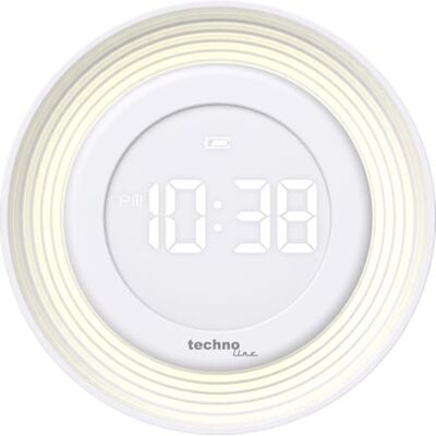 techno line Technoline WT479 Kleine digitale wekker met nachtlichtfunctie en bewegingsmelder, om neer te zetten, met wandophanging en magneethouder, werkt op batterijen, temperatuurweergave techno line Technoline WT479 Kleine digitale wekker met nachtlichtfunctie en bewegingsmelder, om neer te zetten, met wandophanging en magneethouder, werkt op batterijen, temperatuurweergave