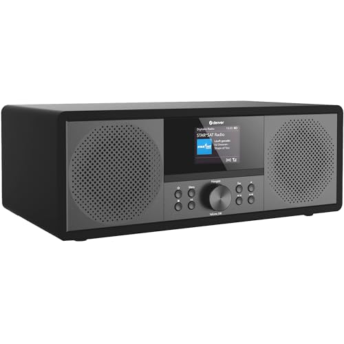 Denver Internetradio DAB Radio FM Radio CD Speler Bluetooth 200W AUX/USB MIR270 Zwart