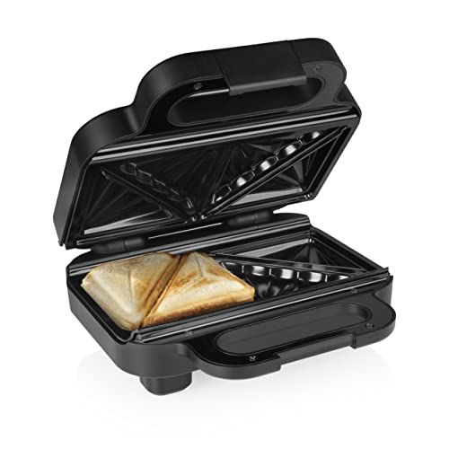 Princess 127007 Tosti apparaat Tosti ijzer voor 2 tosti’s 800 Watt Geschikt voor op de camping