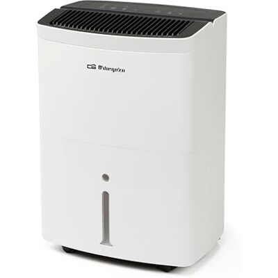 Orbegozo DH 3010 Luchtontvochtiger, 30 l/dag, oppervlak 140 m², led-display, ecologisch gas, R290, timer, 24-uurs timer, grote tank 5,5 l, wasbaar filter, wielen en handgreep, kabelopwikkeling Orbegozo DH 3010 Luchtontvochtiger, 30 l/dag, oppervlak 140 m², led-display, ecologisch gas, R290, timer, 24-uurs timer, grote tank 5,5 l, wasbaar filter, wielen en handgreep, kabelopwikkeling