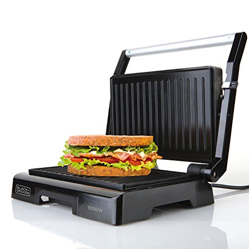 Black & Decker BXGR1000E Tosti-ijzer grill 1000W