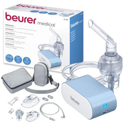 Beurer IH 60 Draagbare en Stille Inhalator - Inhalator Beurer IH 60 Draagbare en Stille Inhalator - Inhalator