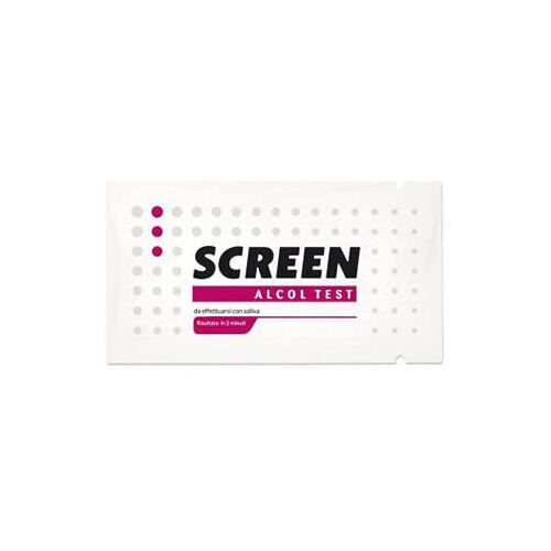 Screen Pharma Wegwerp-alcoholtest herkent alcohol in het organisme via de Saliva Screen Alcohol Test