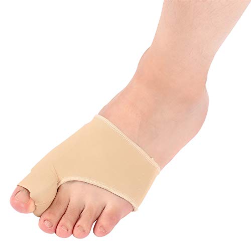 Betued 1 paar teenspreiders, Bunion Corrector, Gel-teenspreiders Gel-gevoerde compressie-teenspreiders voor het scheiden van bootieskussens Orthopedische voetbeschermingsspalken (S)