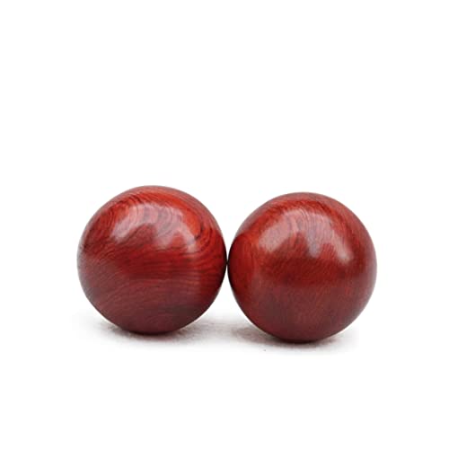 Beaupretty 2 Stuks Massage Rollende Ballen Baoding Ballen Geen Gong Spiky Ballen Hand Training Ballen Hand Massage Ballen Houten Meditatie Ballen Baoding Ballen Voor Handen Houten Ballen