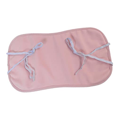 BOJOUL Ricinusolie Pack voor lever, ricinusolie pack wrap voor taille, herbruikbare biologische ricinusolie pack kit (roze, 45 x 25cm)