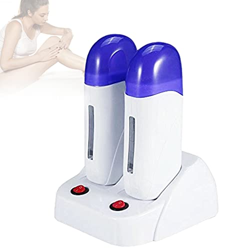 HURRISE Elektrische waxverwarmer – roll-on-wasverwarmer, roll-on, voor armen, voeten, benen, oksels en bikini, wasverwarmer, roll-on voor accessoires voor gladde huid