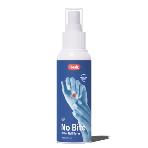 Healr Bitter Nail Spray 100ml Effectief middel tegen nagelbijten, tegen nagelbijten, stoppen met nagelbijten, stoppen met duimzuigen, alternatief voor nagellak.