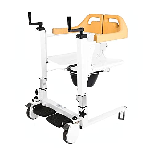 CPARTS Lift mobiliteitsstoel voor patiënten, draagbaar, draagbaar voor verlamde senioren, multifunctionele liftmachine voor gehandicapten, gehandicapten, badkamerstoel voor gehandicapten