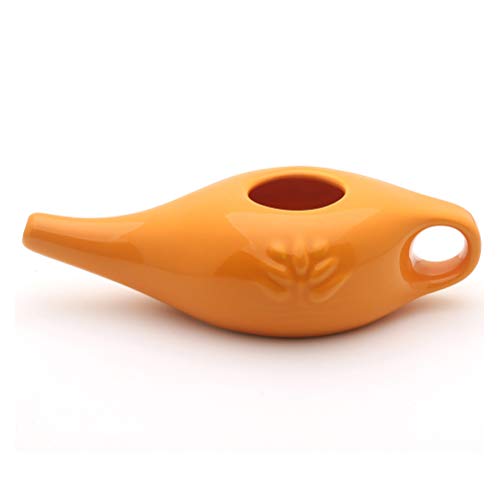 Koowaa 250ml Keramische Neti Pot Neus Wassen Comfortabele Tuit Pot voor Nasale Reiniging Voor Nasal Flushing Ontgiften