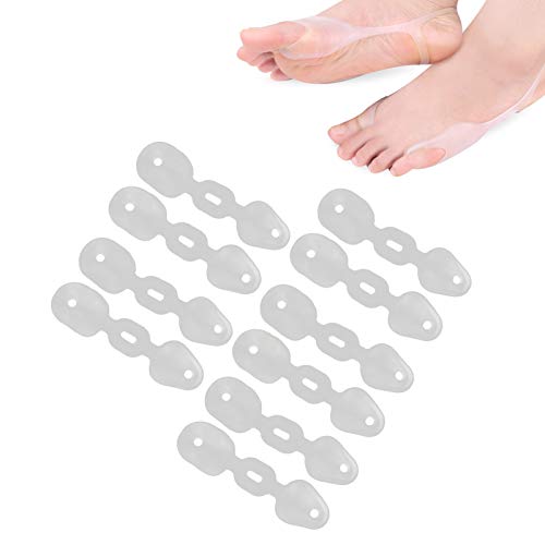 FILFEEL 5 paar, Hallux Valgus Bunion Corrector, Sebs Teenseparator, Teen Buigen, Draagbaar Voetverzorging Correctiegereedschap, Voor Volwassen Mannen En Vrouwen