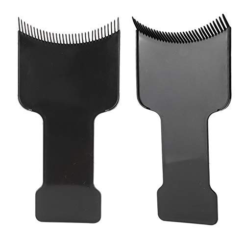 Salmue Professionele haarverfkwast, 3 maten highlight board toningskam-plaat, kappers-styling tool, professionele kapsels, haarkleurighlights tool voor beginners en professionals