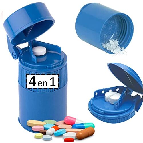 OrtoPrime 4-in-1 pillensnijder, complete set, pillensnijder, pillensnijder, pillensnijder en pillensnijder