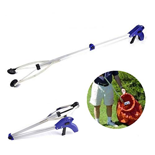 FISHSHOP Grijper afvaltang, grijparm, vuilnisbak, grijptang, handgrijper, opvouwbare lange arm die de klauw bereikt, afval-pickup tool 81 cm (32 inch)