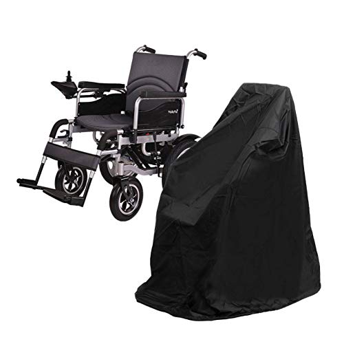 Generic Beschermhoes voor rolstoel, beschermhoes voor elektrische rolstoel, waterdichte rolstoelhoes, Oxford-stof met elastisch touw, voor handmatige en elektrische rolstoelen